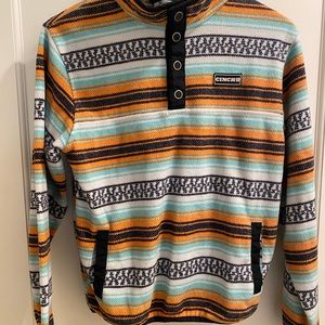 Boys Girls Cinch button down pullover sweater sweatshirt